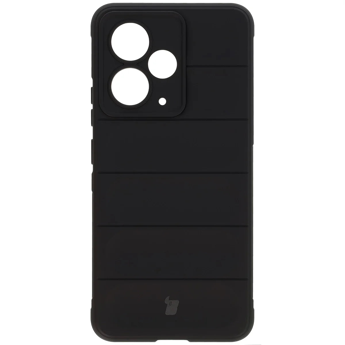 Robuste Handyhülle für Realme 14T 5G, Bizon Case Tur, Schwarz