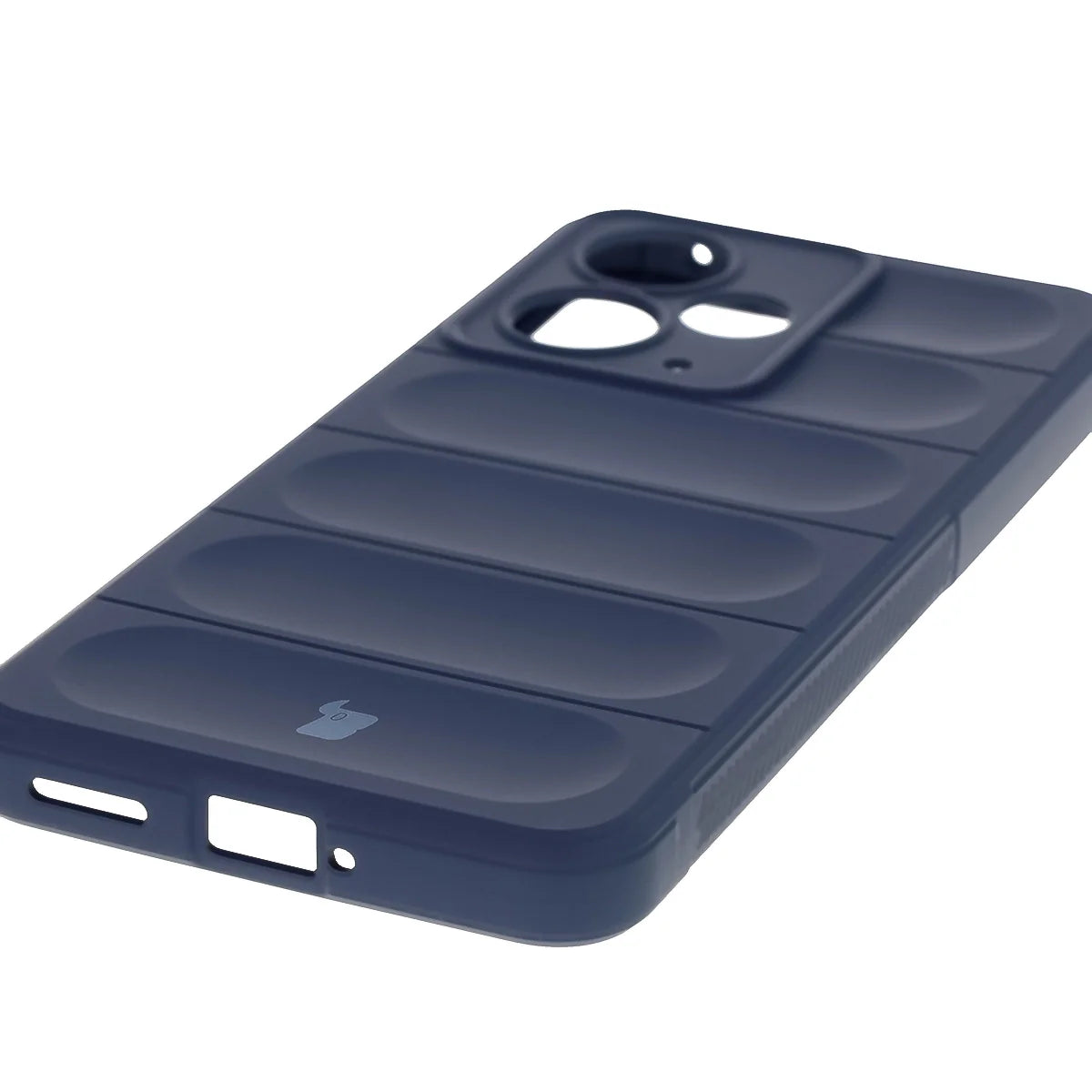Robuste Handyhülle für Realme 14T 5G, Bizon Case Tur, Dunkelblau