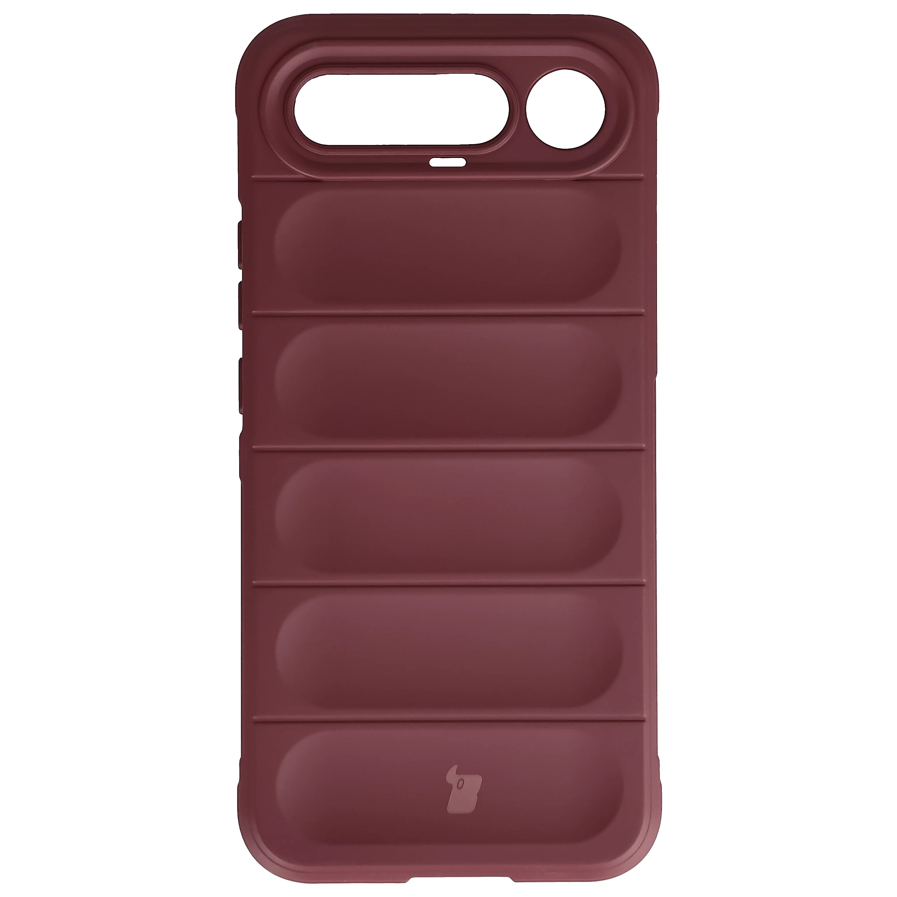 Robuste Handyhülle für Realme 16 5G, Bizon Case Tur, Burgunderrot