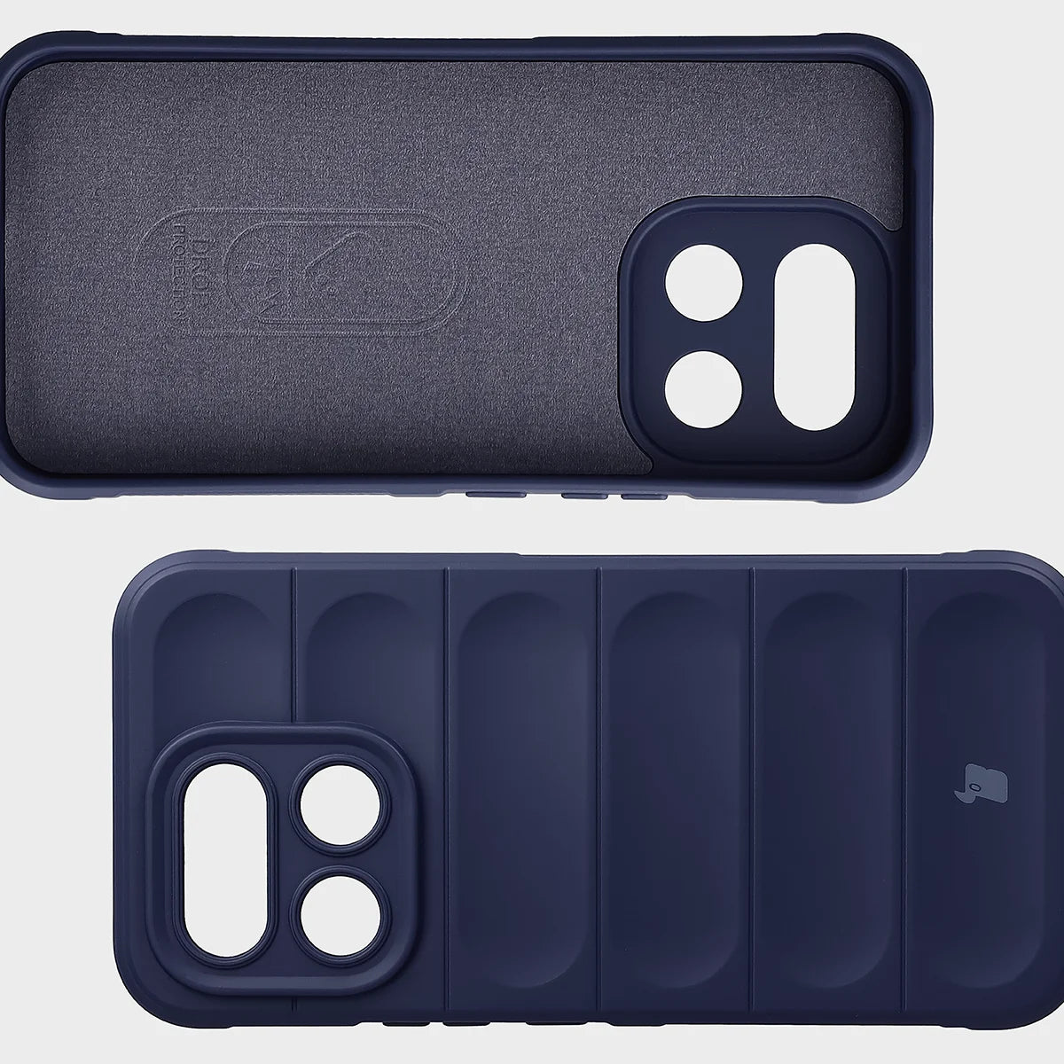 Robuste Handyhülle für Realme 16 Pro 5G, Bizon Case Tur, Dunkelblau