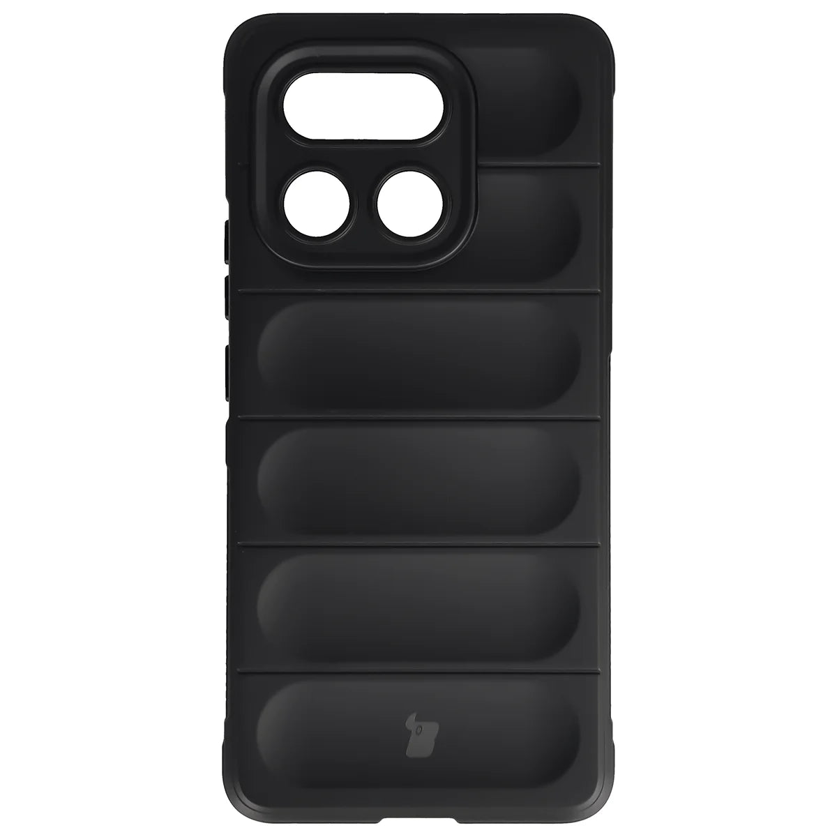 Robuste Handyhülle für Realme 16 Pro Plus 5G, Bizon Case Tur, Schwarz