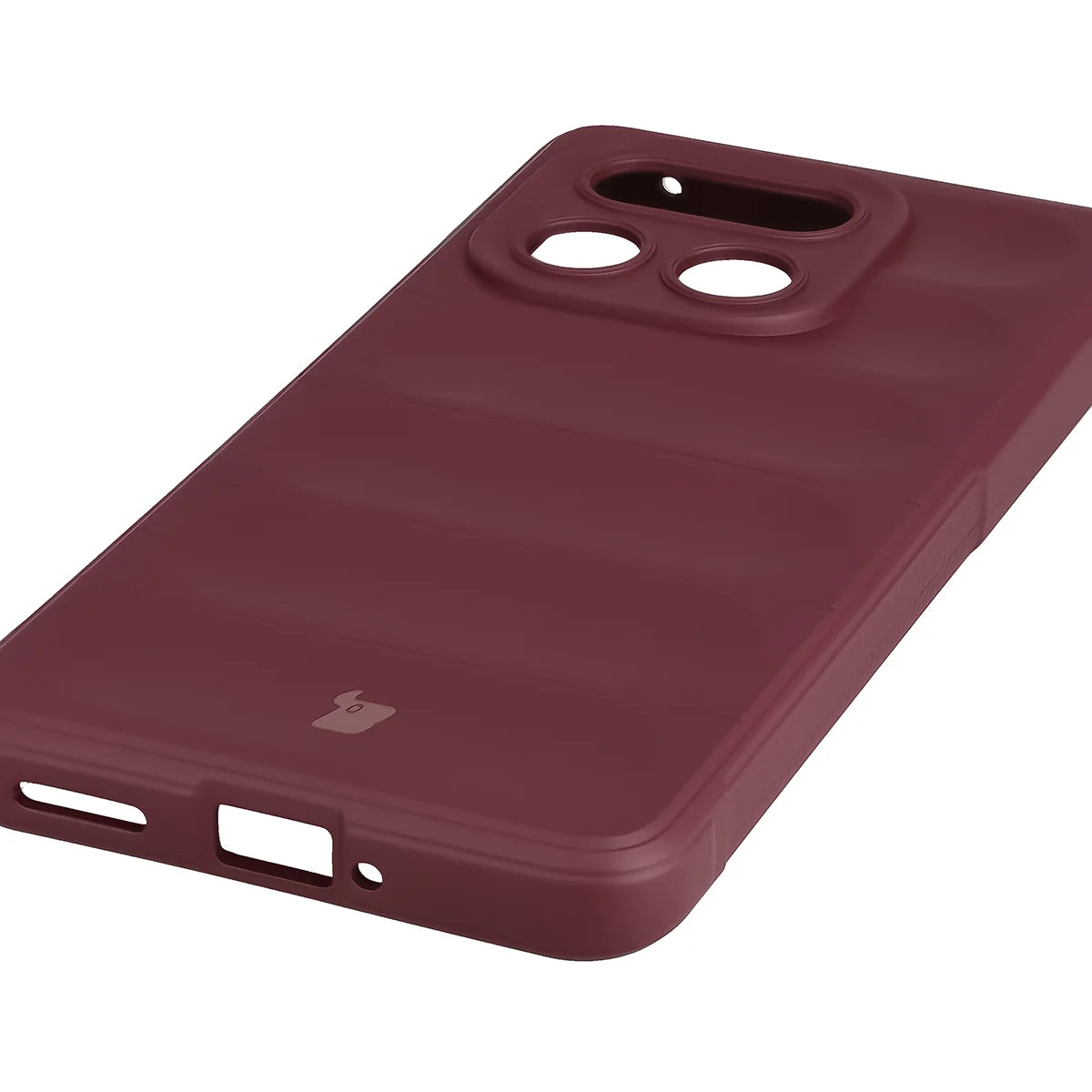 Robuste Handyhülle für Realme 16 Pro Plus 5G, Bizon Case Tur, Burgunderrot