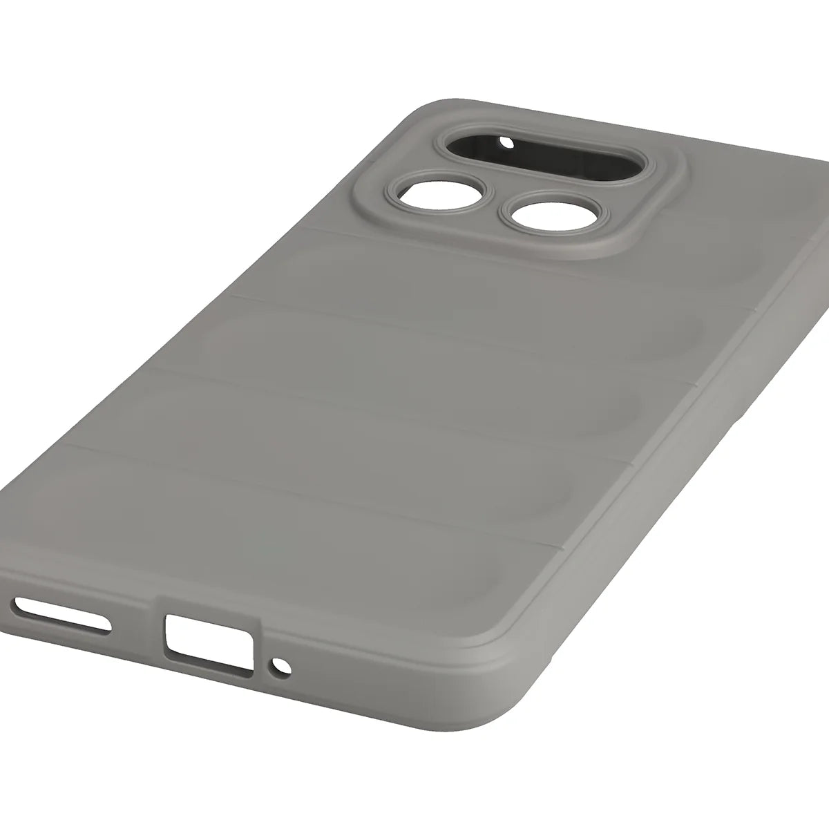 Robuste Handyhülle für Realme 16 Pro Plus 5G, Bizon Case Tur, Hellgrau
