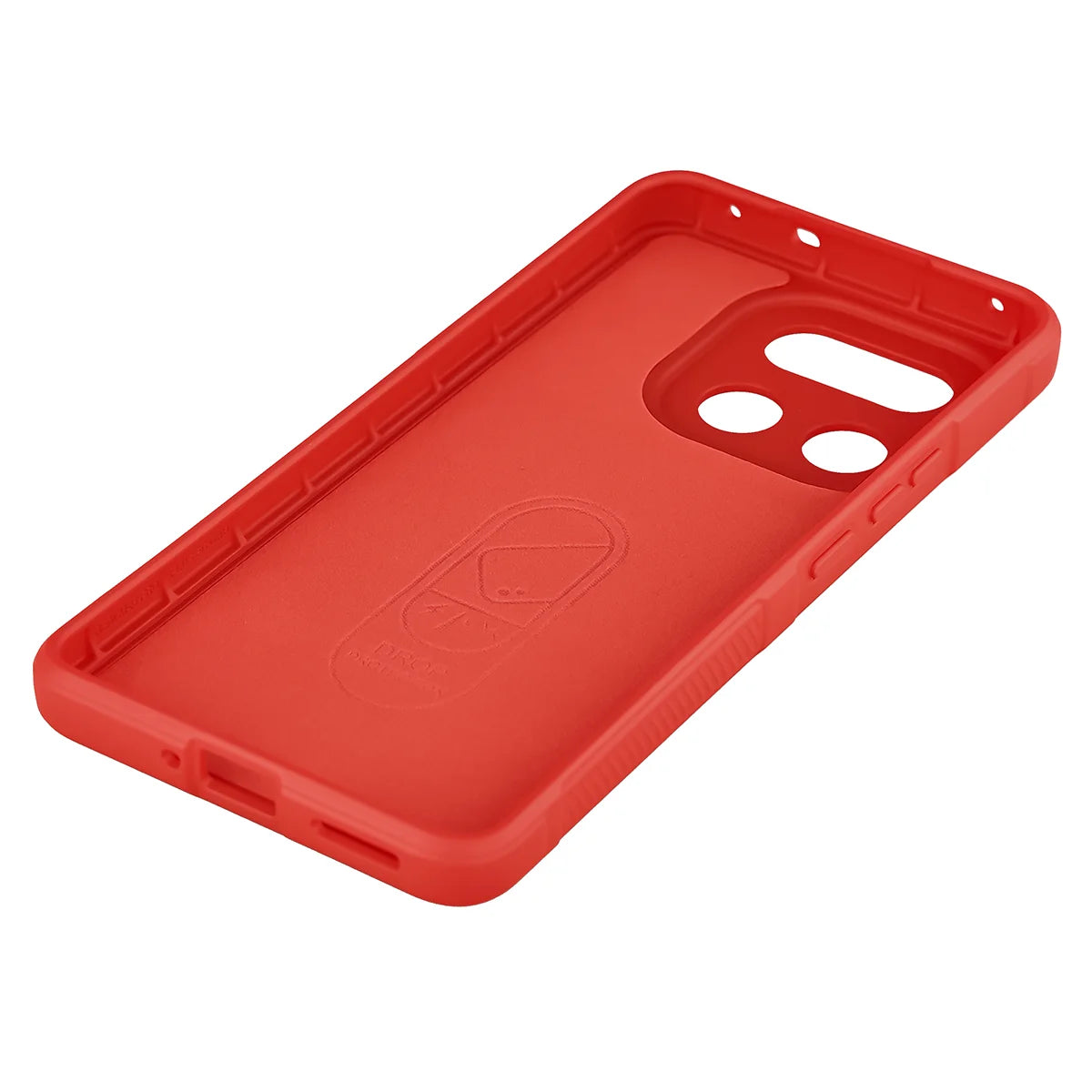 Robuste Handyhülle für Realme 16 Pro Plus 5G, Bizon Case Tur, Rot