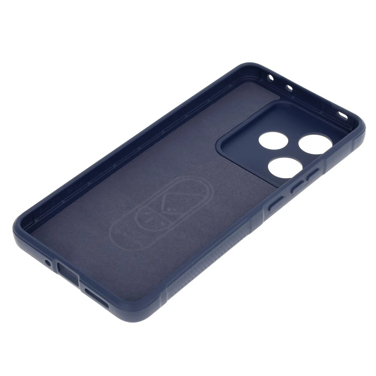 Robuste Handyhülle für Realme GT 7 / 7T, Bizon Case Tur, Dunkelblau