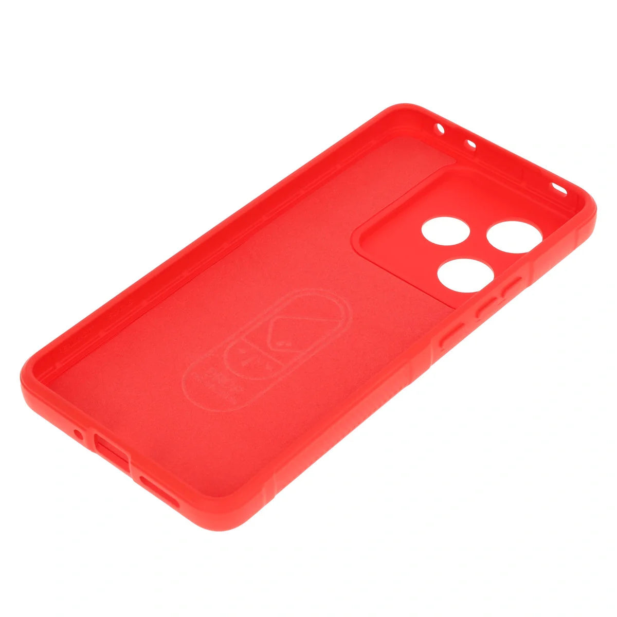 Robuste Handyhülle für Realme GT 7 / 7T, Bizon Case Tur, Rot