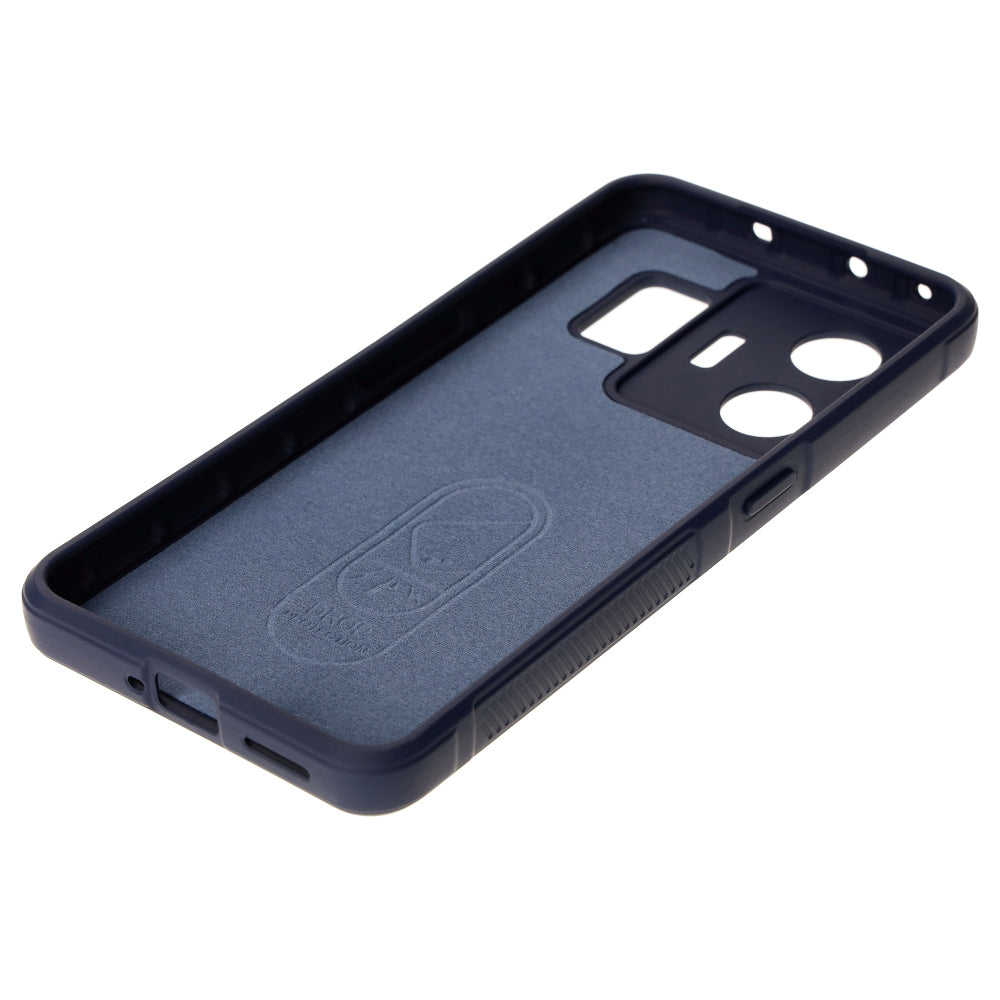 Robuste Handyhülle für Realme GT3, Bizon Case Tur, Dunkelblau