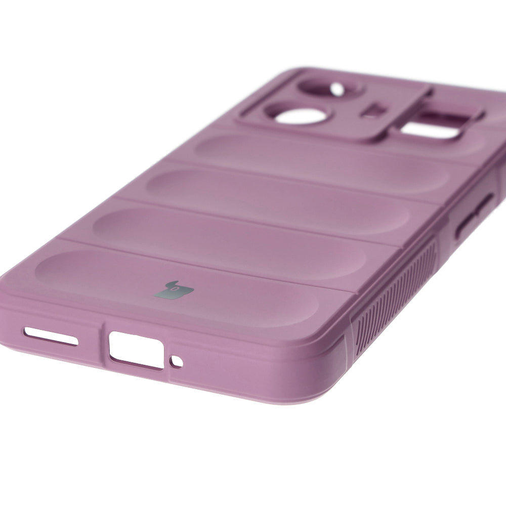 Robuste Handyhülle für Realme GT3, Bizon Case Tur, Hellviolett