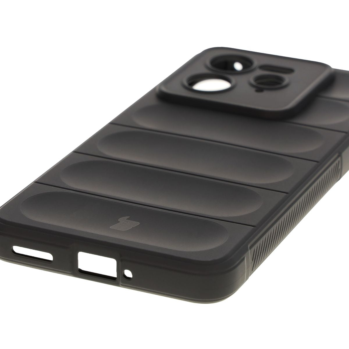 Robuste Handyhülle für Realme GT 7 Pro, Bizon Case Tur, Schwarz