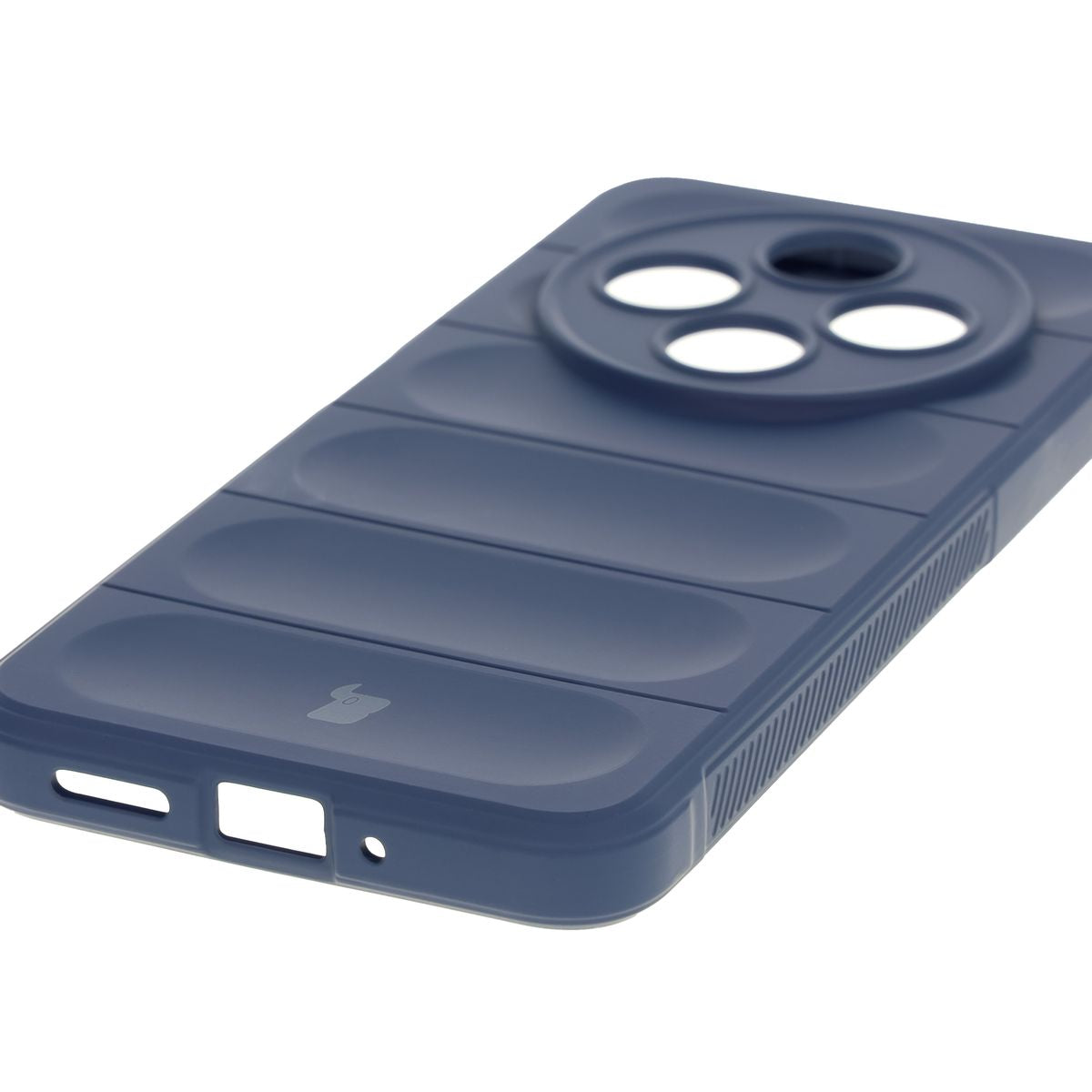 Robuste Handyhülle für Xiaomi Redmi 14C 4G / POCO C75, Bizon Case Tur, Dunkelblau