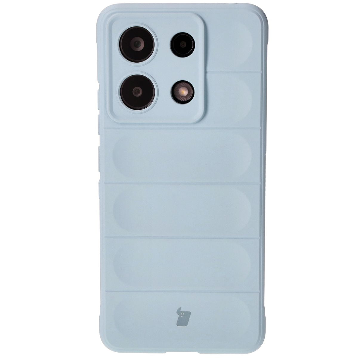Robuste Handyhülle für Xiaomi Redmi Note 13 4G, Bizon Case Tur, Hellblau