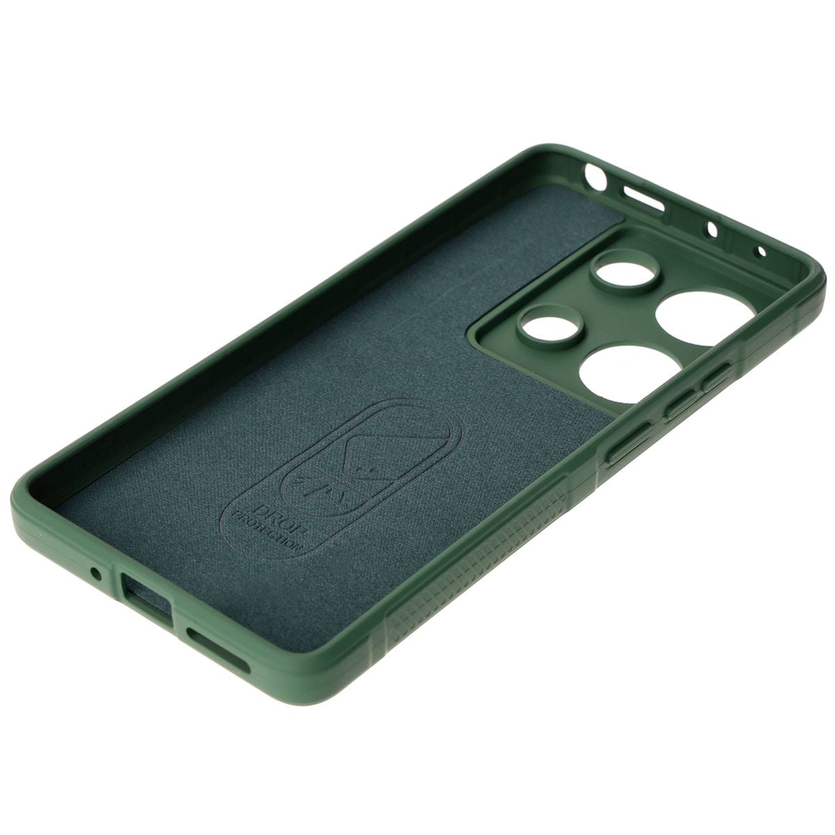Schutzhülle für Xiaomi Redmi Note 13 Pro 4G/ Poco M6 Pro 4G, Bizon Case Tur, Grün