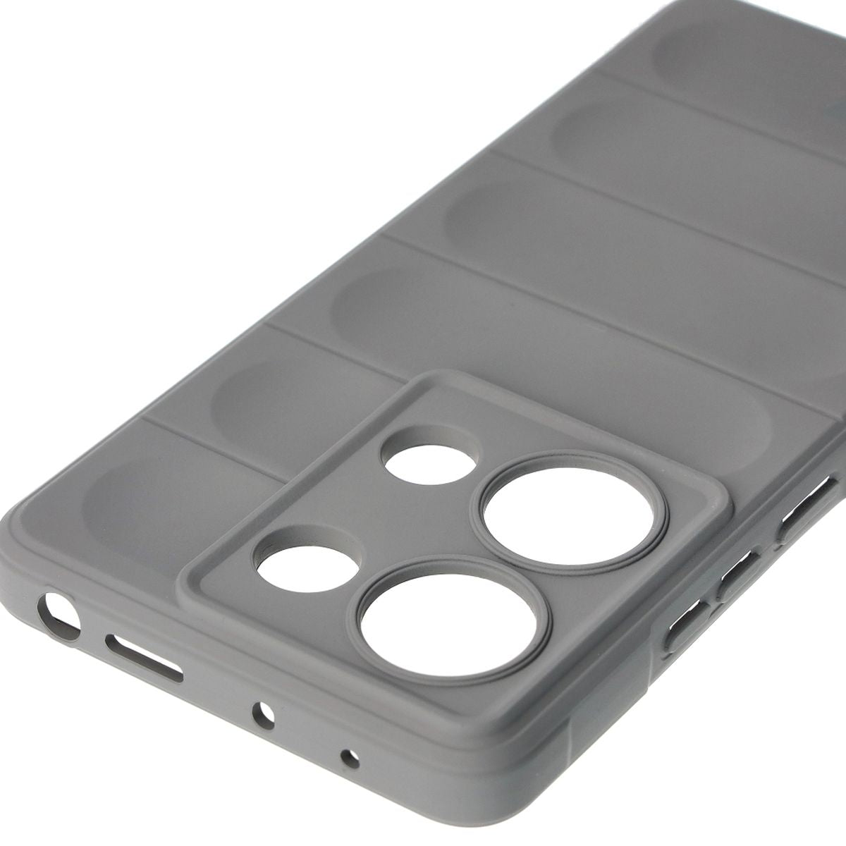 Schutzhülle für Xiaomi Redmi Note 13 Pro 4G/ Poco M6 Pro 4G, Bizon Case Tur, Grau
