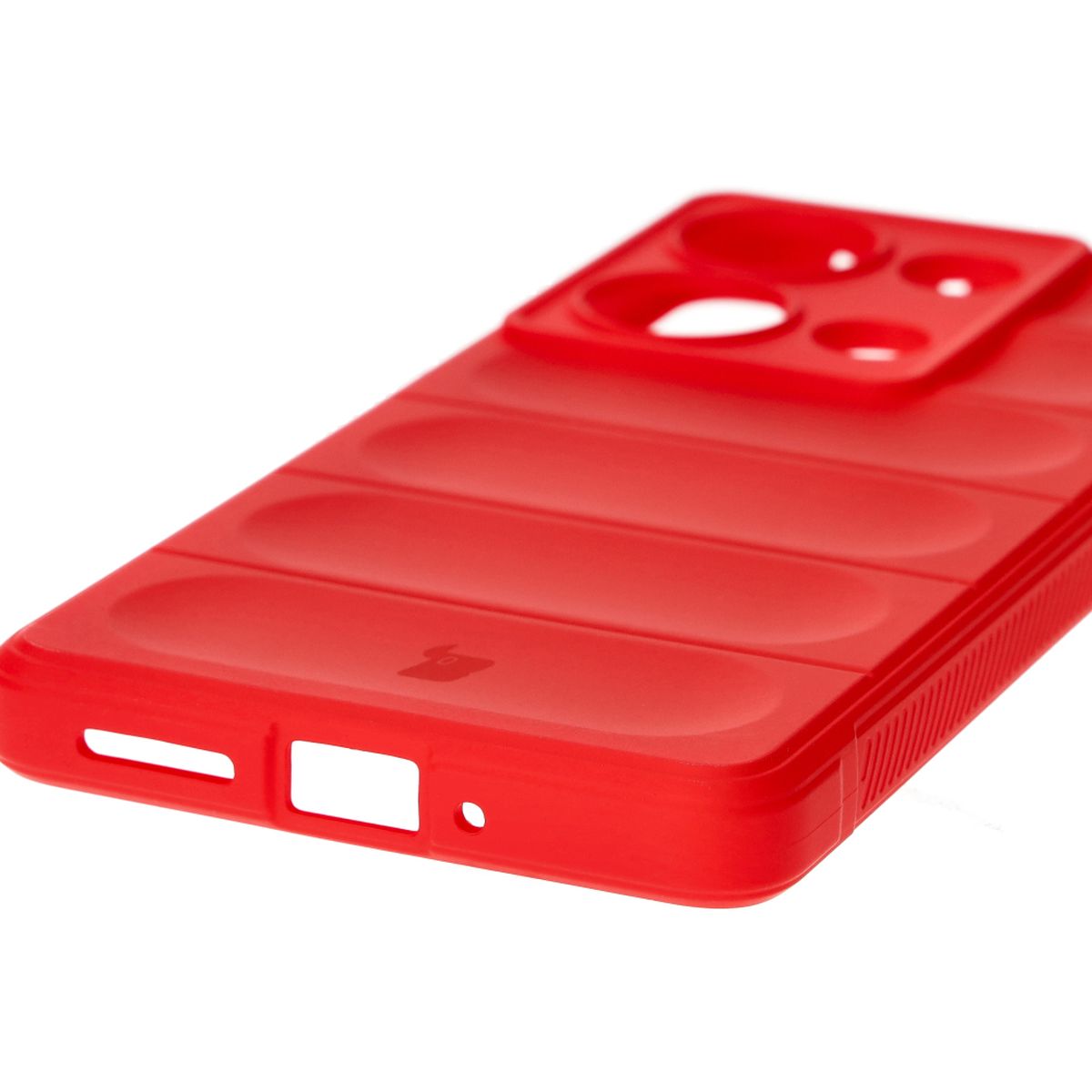 Schutzhülle für Xiaomi Redmi Note 13 Pro 4G/ Poco M6 Pro 4G, Bizon Case Tur, Rot