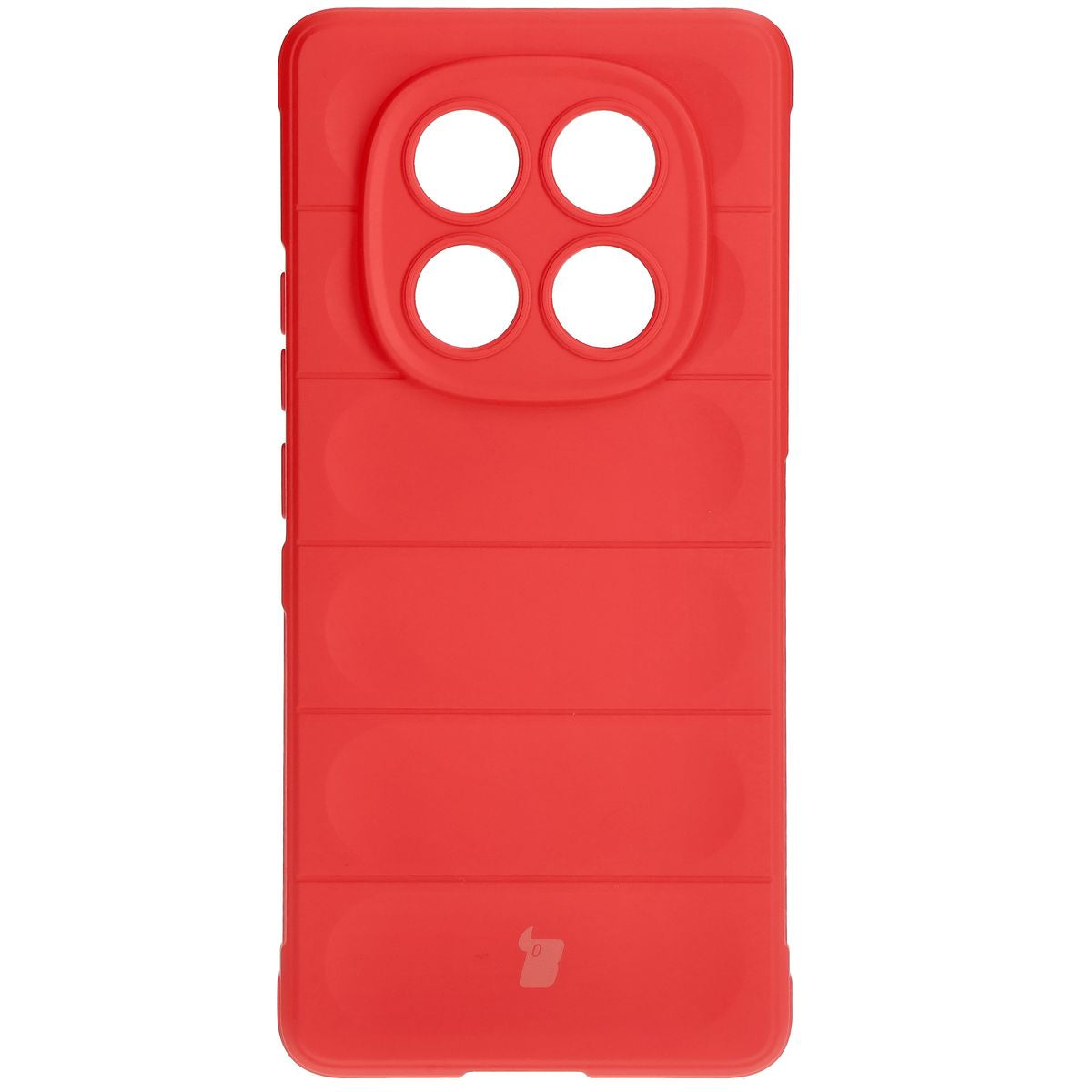 Robuste Handyhülle für Xiaomi Redmi Note 14 Pro 4G, Bizon Case Tur, Rot