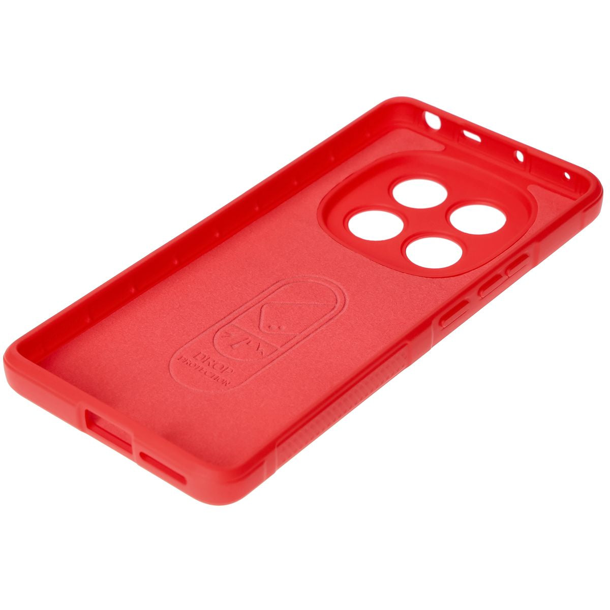 Robuste Handyhülle für Xiaomi Redmi Note 14 Pro 4G, Bizon Case Tur, Rot