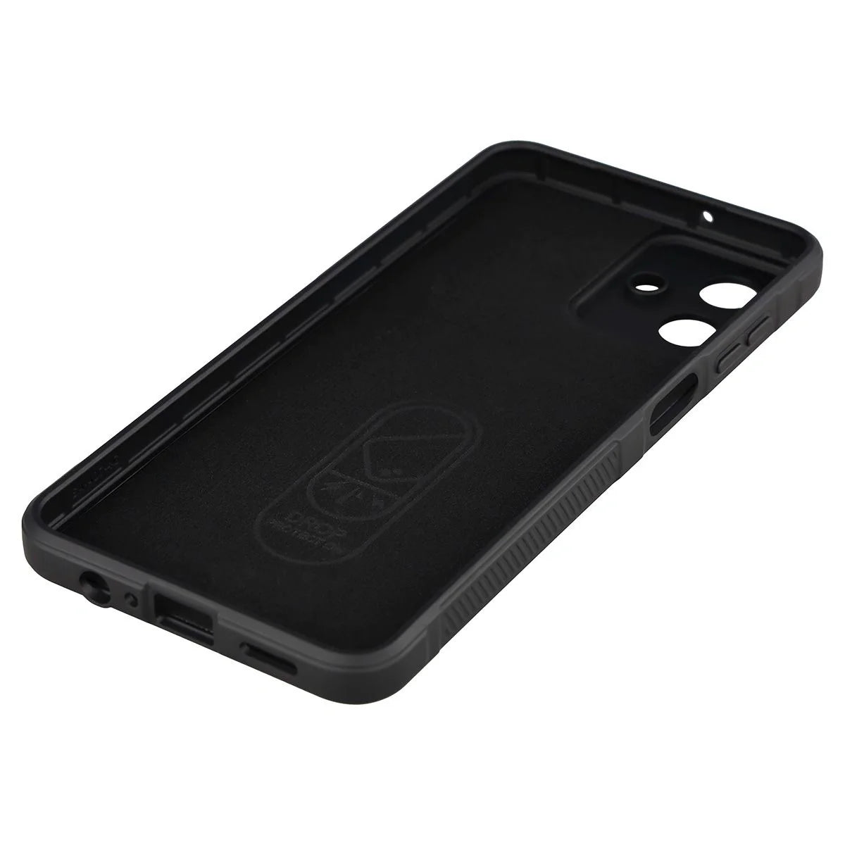 Robuste Handyhülle für Galaxy A07 4G, Bizon Case Tur, Schwarz
