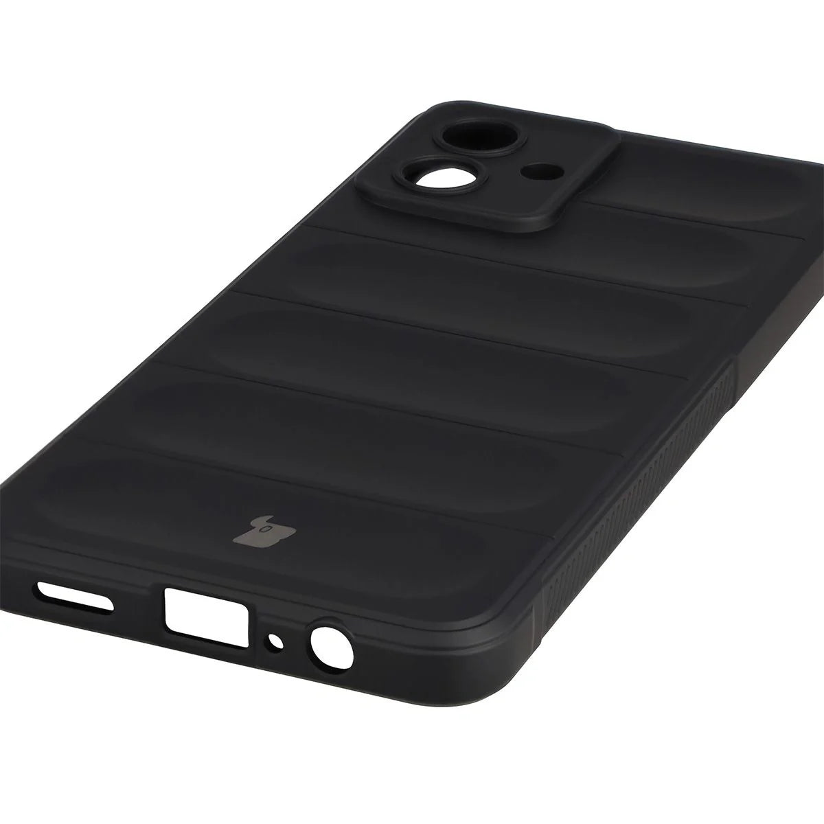 Robuste Handyhülle für Galaxy A07 4G, Bizon Case Tur, Schwarz