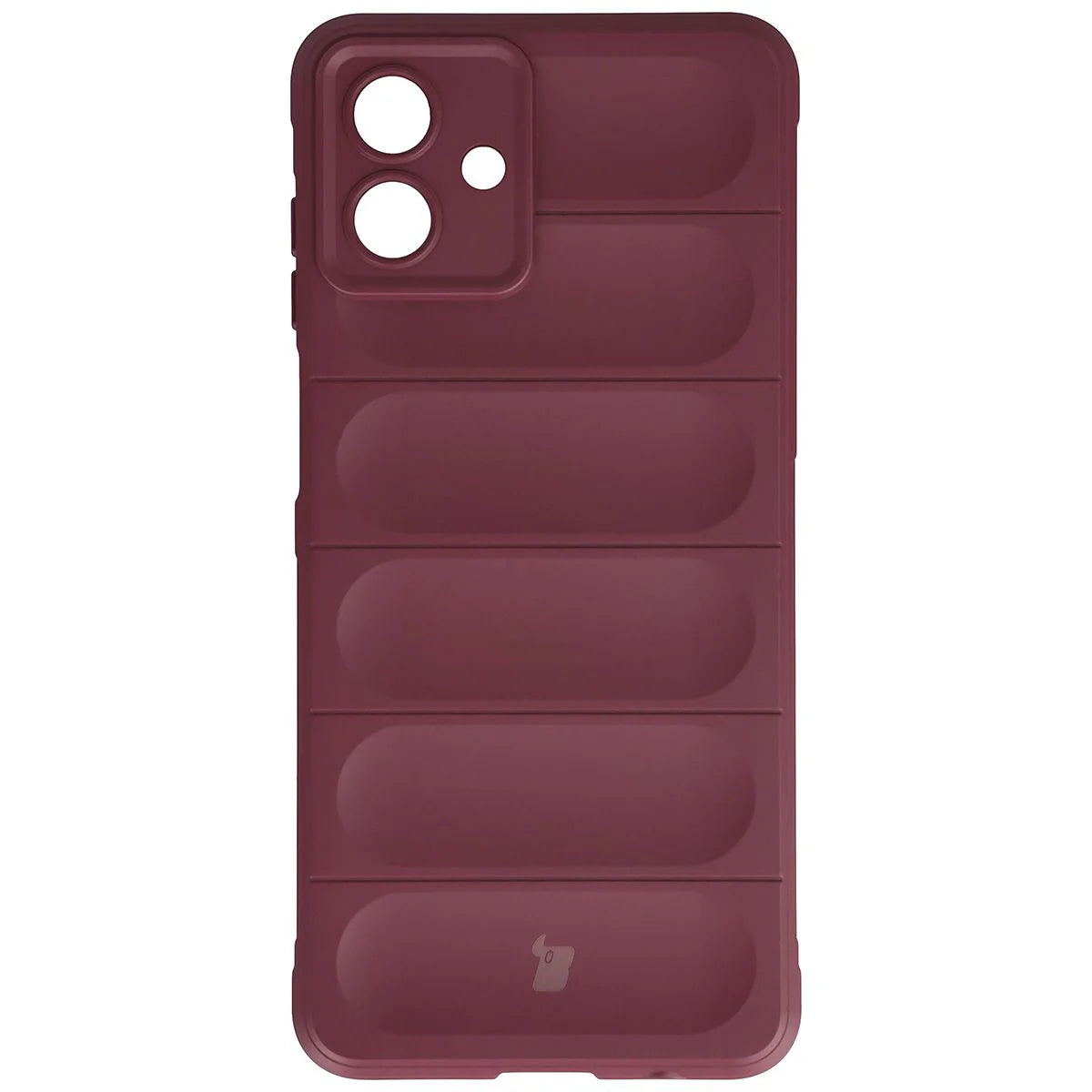 Robuste Handyhülle für Galaxy A07 4G, Bizon Case Tur, Burgunderrot
