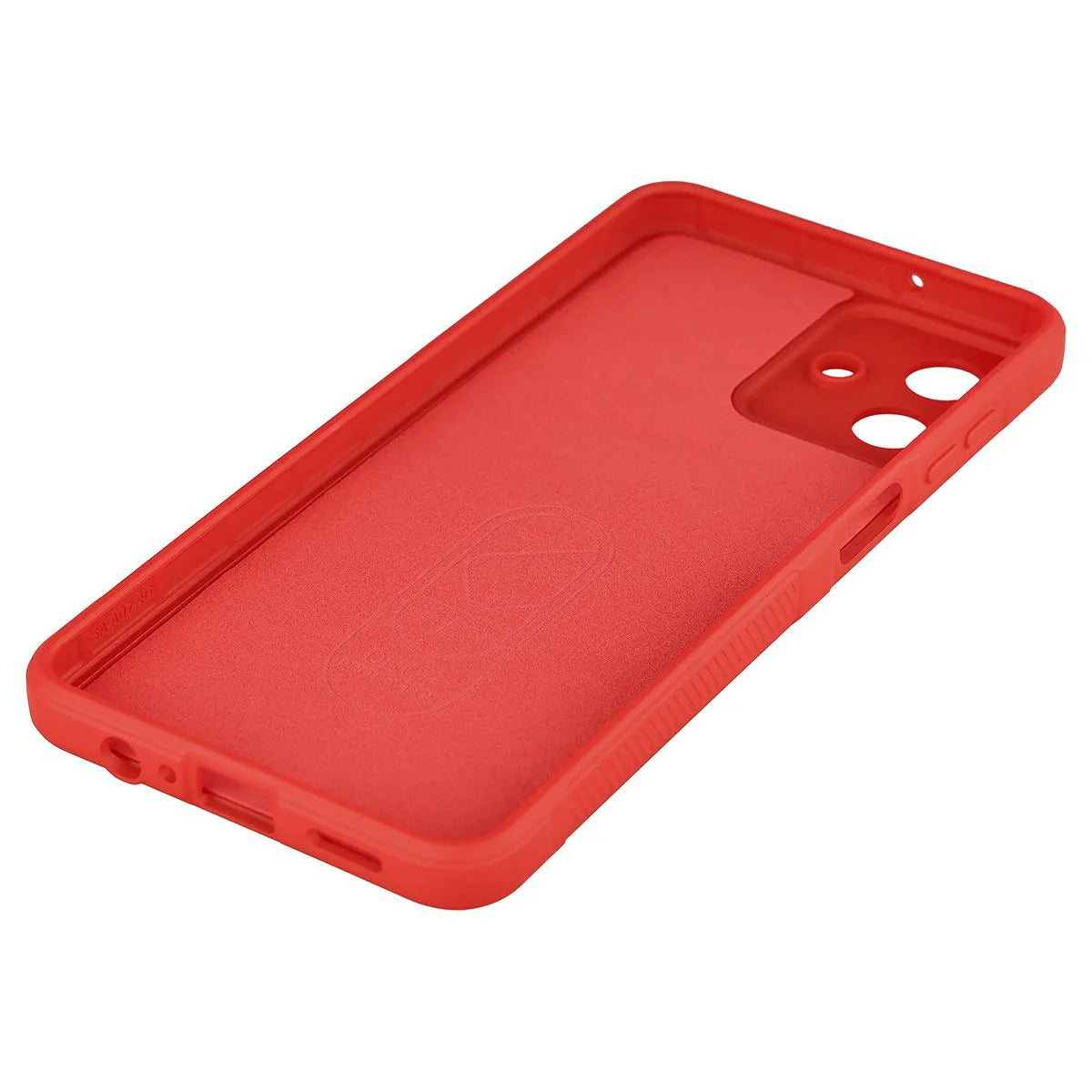 Robuste Handyhülle für Galaxy A07 4G, Bizon Case Tur, Rot
