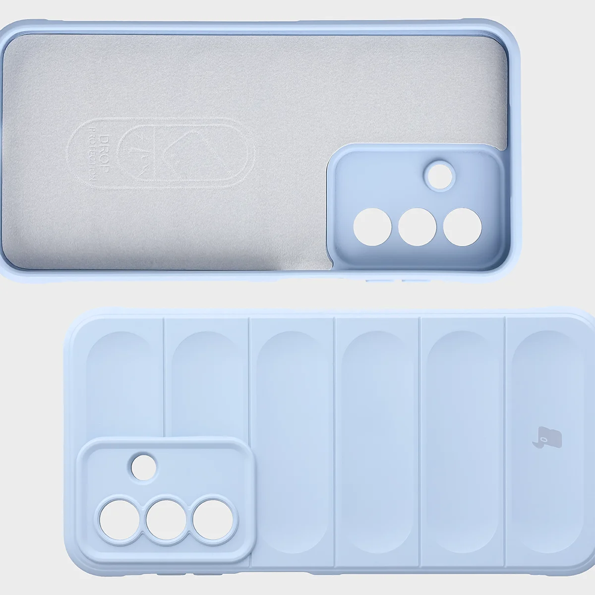 Robuste Handyhülle für Galaxy A27 5G, Bizon Case Tur, Hellblau