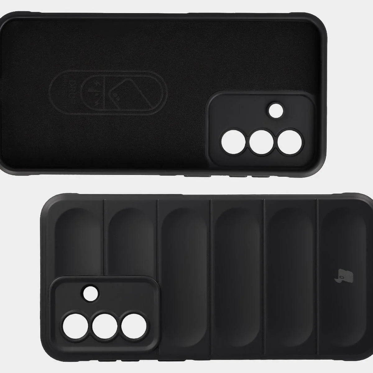 Robuste Handyhülle für Galaxy A37 5G, Bizon Case Tur, Schwarz