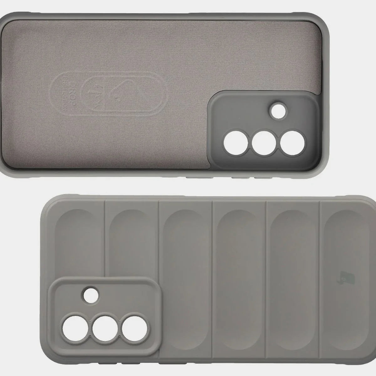 Robuste Handyhülle für Galaxy A37 5G, Bizon Case Tur, Hellgrau