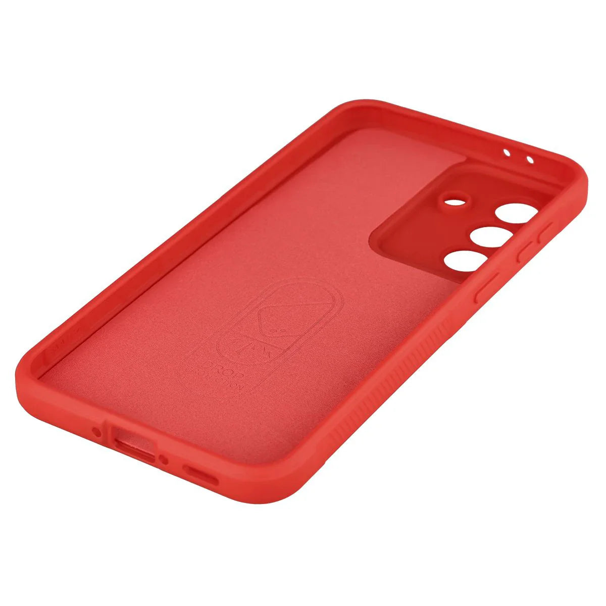 Robuste Handyhülle für Galaxy A37 5G, Bizon Case Tur, Rot