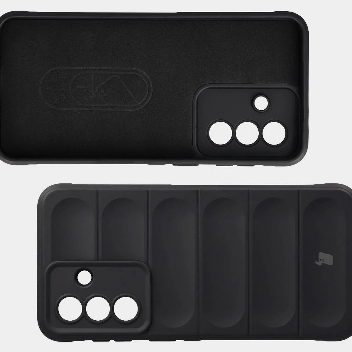 Robuste Handyhülle für Galaxy A57 5G, Bizon Case Tur, Schwarz