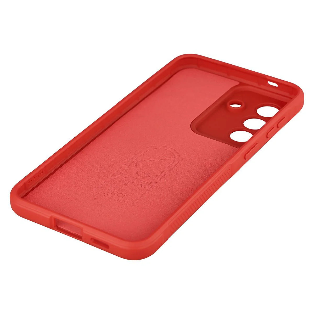 Robuste Handyhülle für Galaxy A57 5G, Bizon Case Tur, Rot