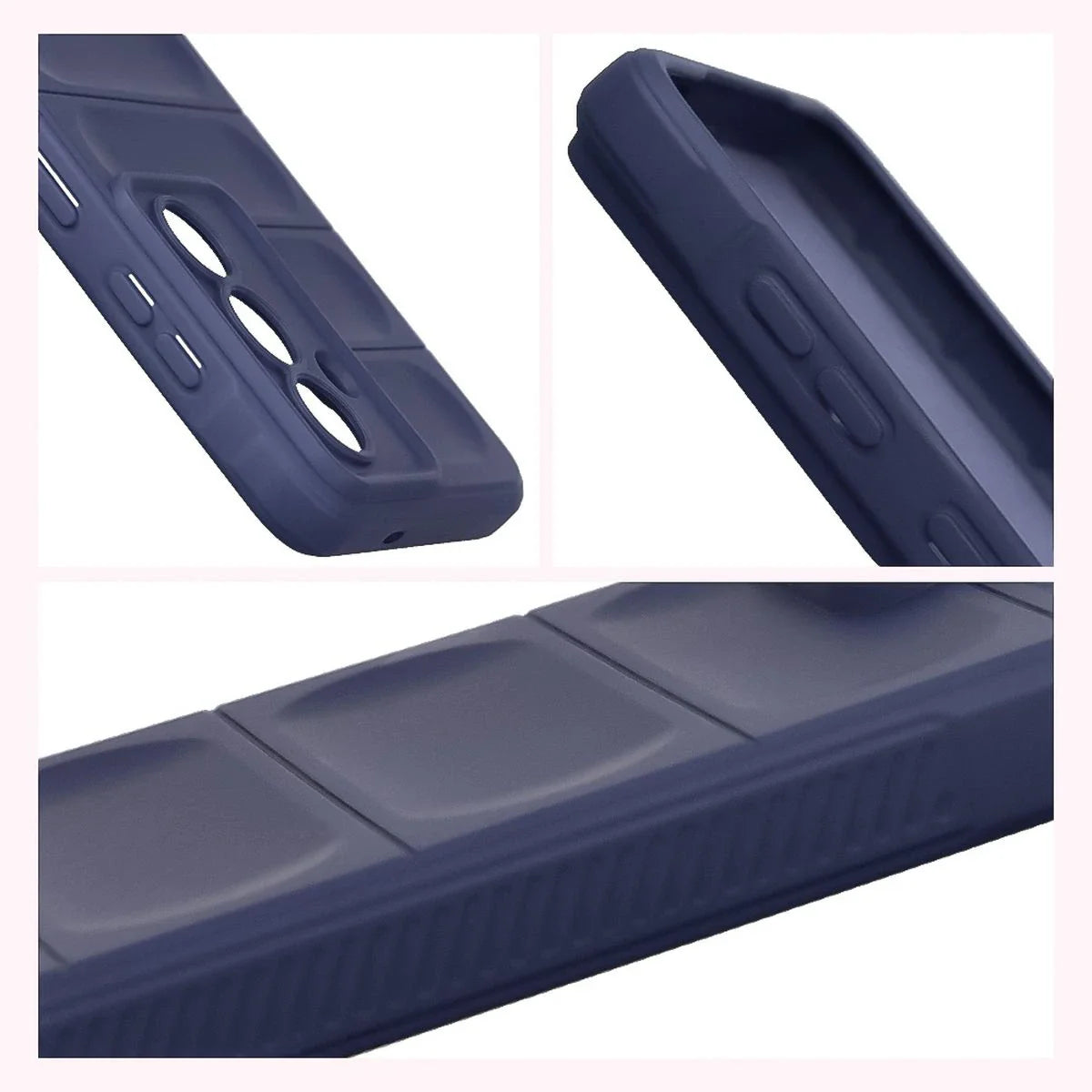 Robuste Handyhülle für Galaxy S26, Bizon Case Tur, Dunkelblau