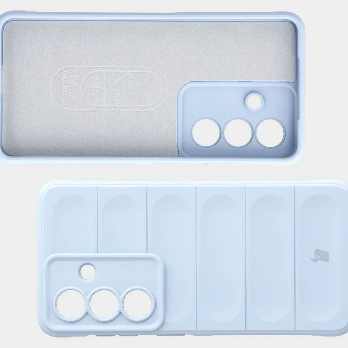 Robuste Handyhülle für Galaxy S26, Bizon Case Tur, Hellblau
