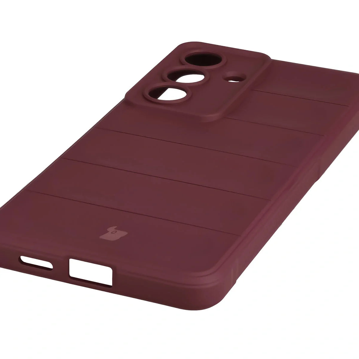 Robuste Handyhülle für Galaxy S26 Plus, Bizon Case Tur, Burgunderrot