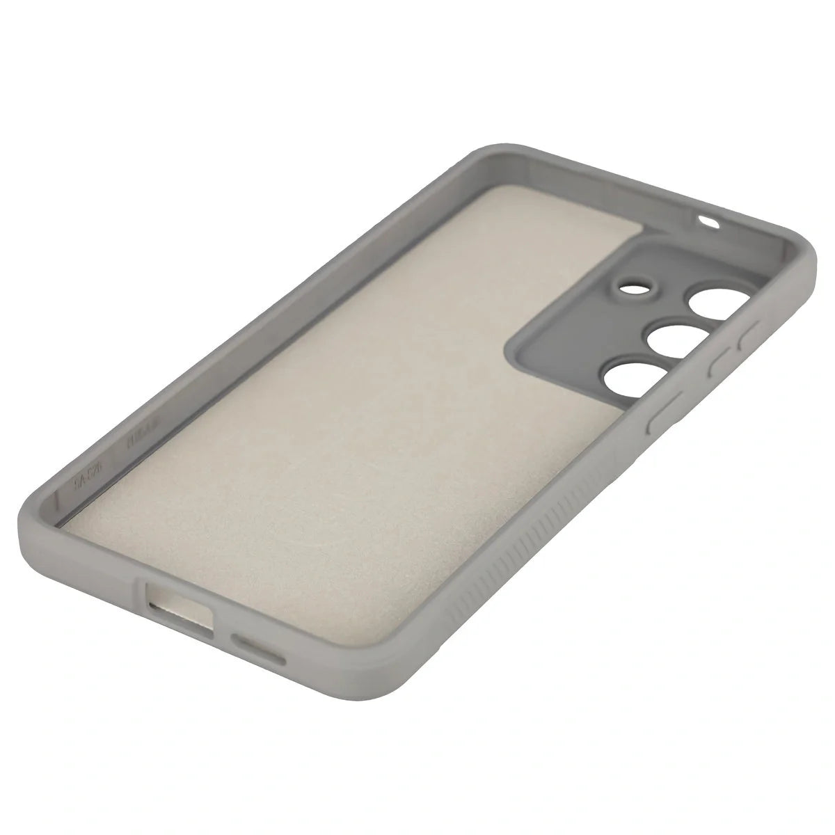 Robuste Handyhülle für Galaxy S26 Plus, Bizon Case Tur, Hellgrau