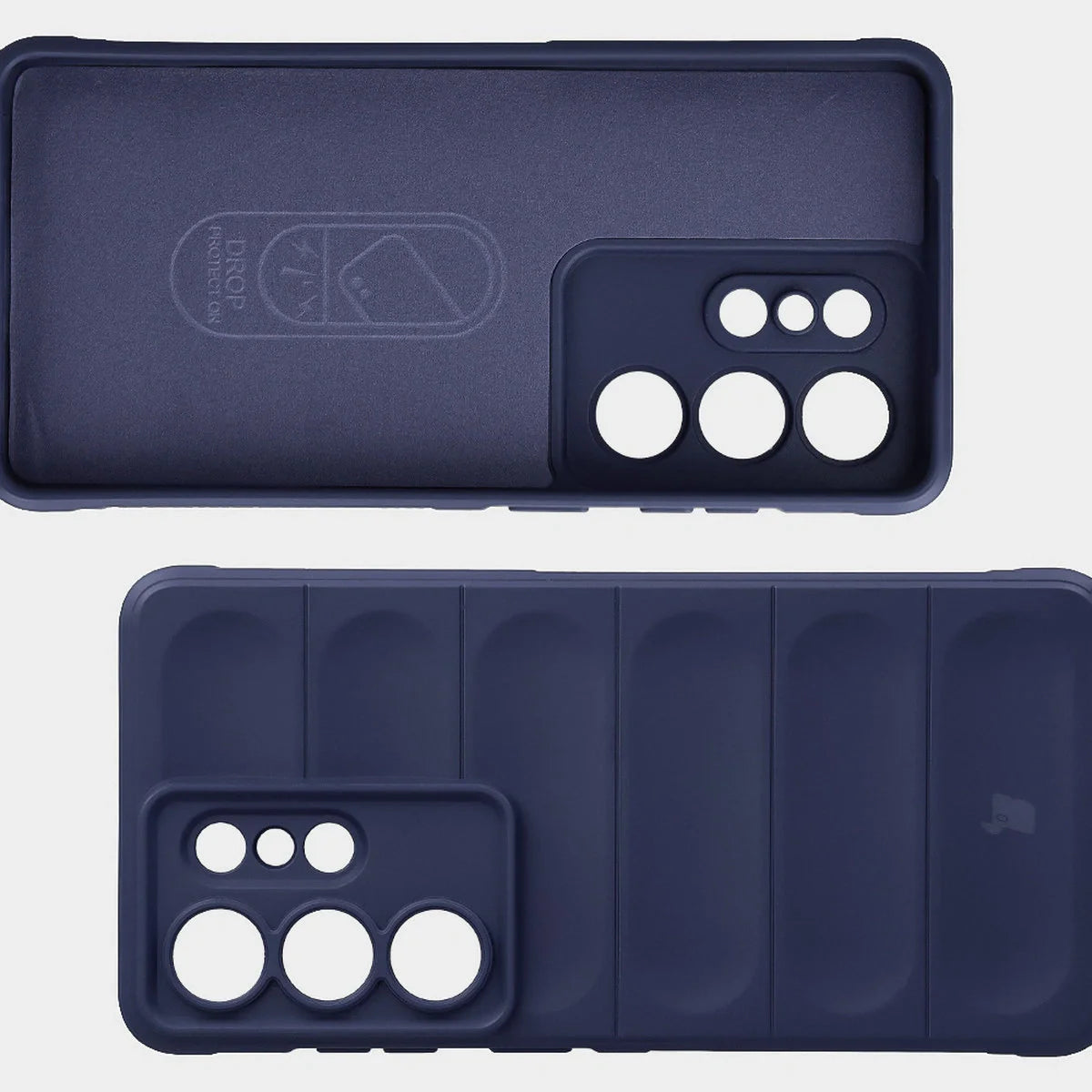 Robuste Handyhülle für Galaxy S26 Ultra, Bizon Case Tur, Dunkelblau