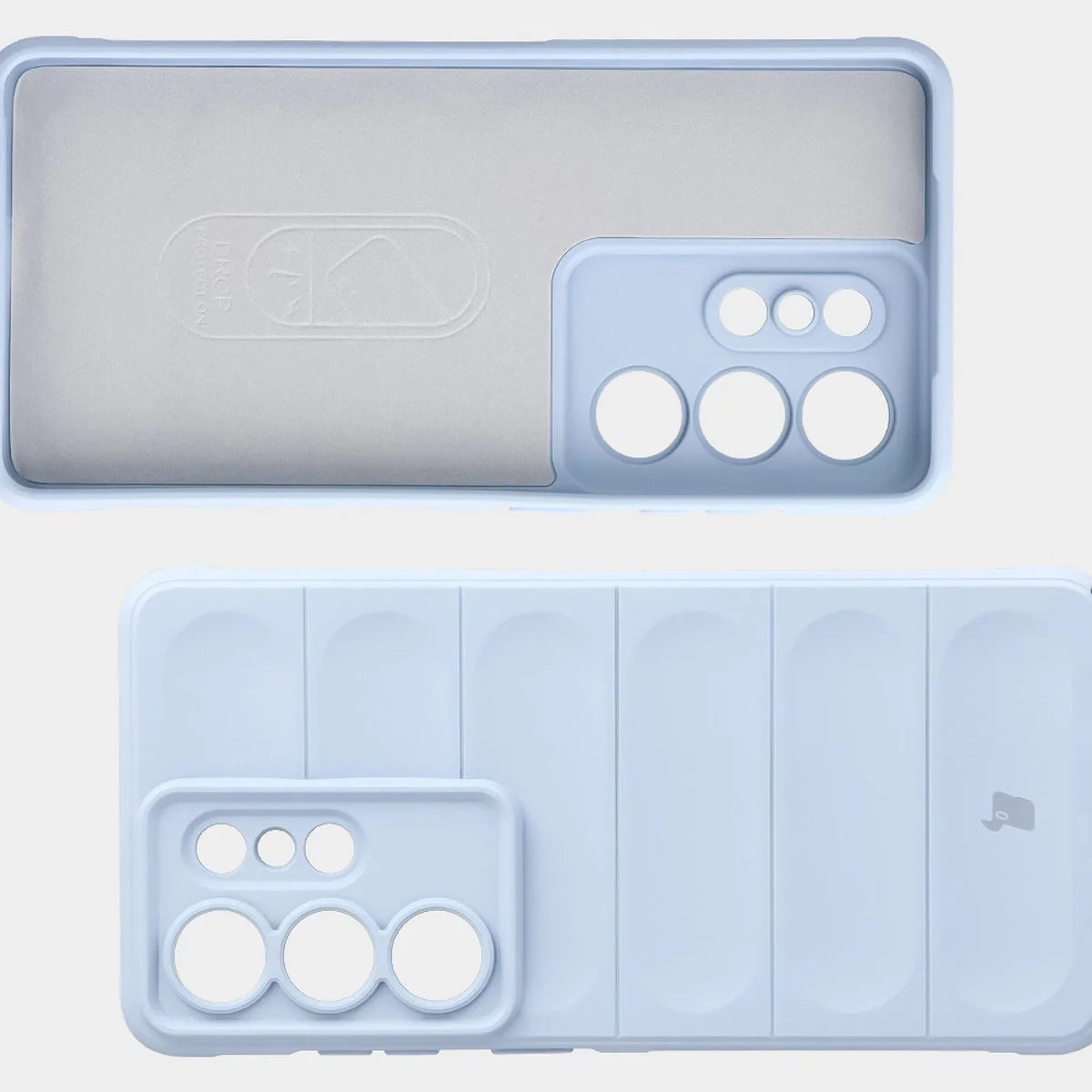 Robuste Handyhülle für Galaxy S26 Ultra, Bizon Case Tur, Hellblau