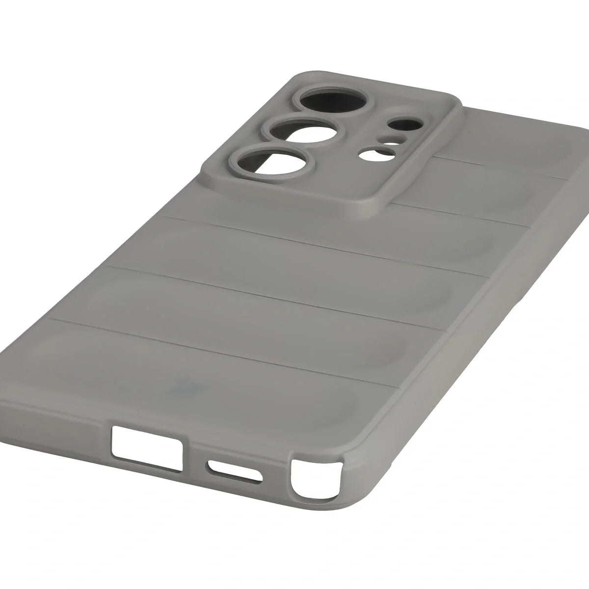 Robuste Handyhülle für Galaxy S26 Ultra, Bizon Case Tur, Hellgrau