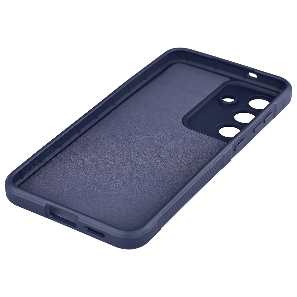 Robuste Handyhülle für Galaxy S25 FE, Bizon Case Tur, Dunkelblau