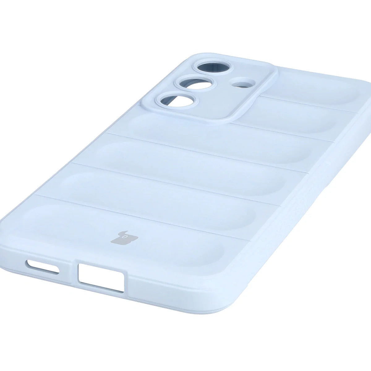 Robuste Handyhülle für Galaxy S25 FE, Bizon Case Tur, Hellblau