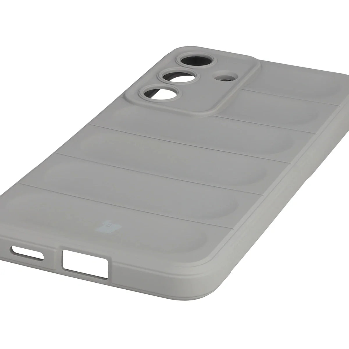 Robuste Handyhülle für Galaxy S25 FE, Bizon Case Tur, Hellgrau