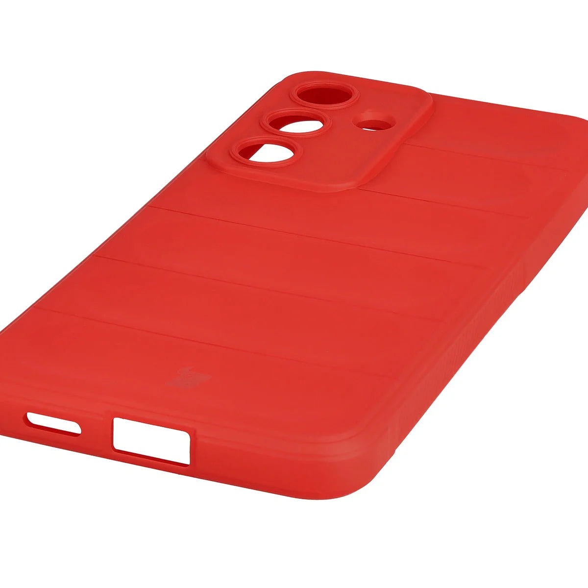 Robuste Handyhülle für Galaxy S25 FE, Bizon Case Tur, Rot