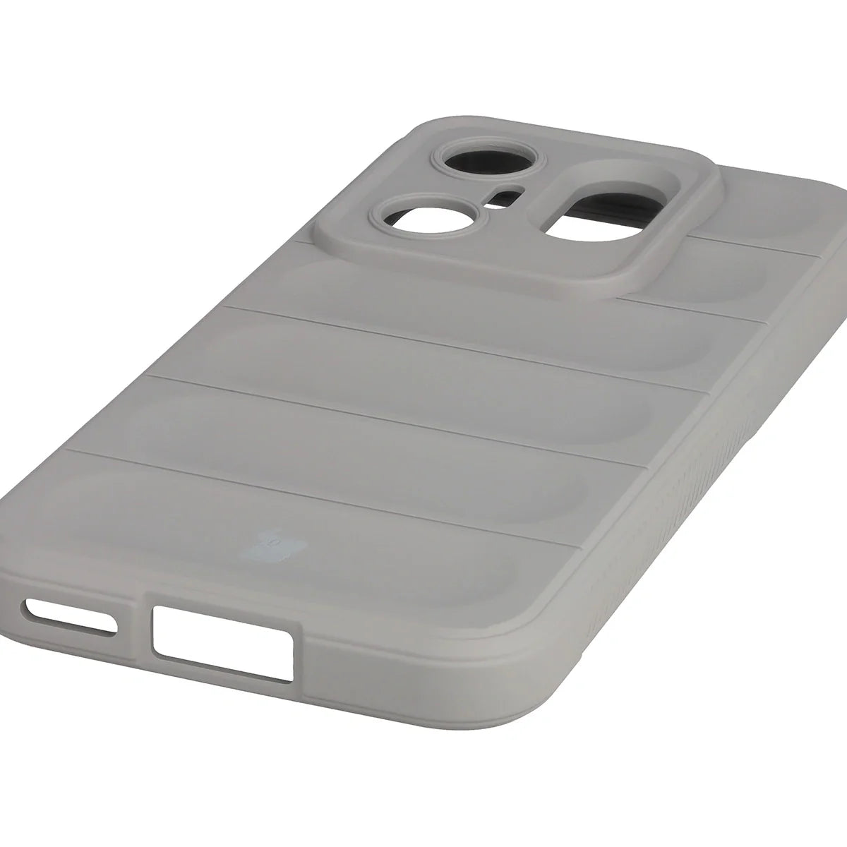 Robuste Handyhülle für Vivo X200 FE, Bizon Case Tur, Hellgrau