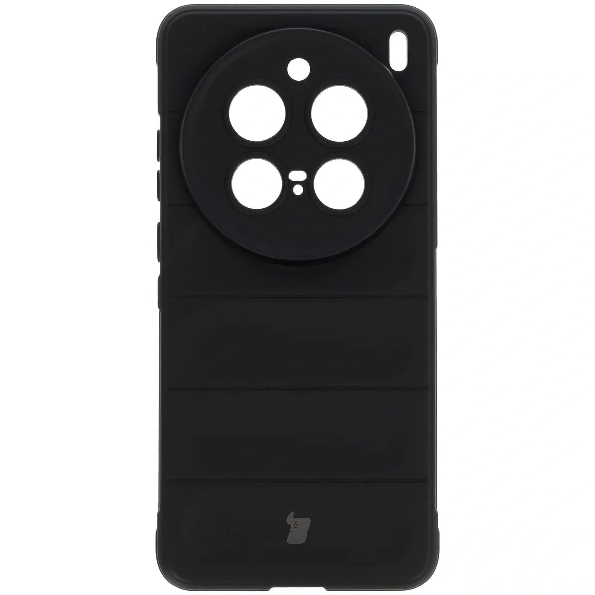 Robuste Handyhülle für Vivo X200 Pro, Bizon Case Tur, Schwarz
