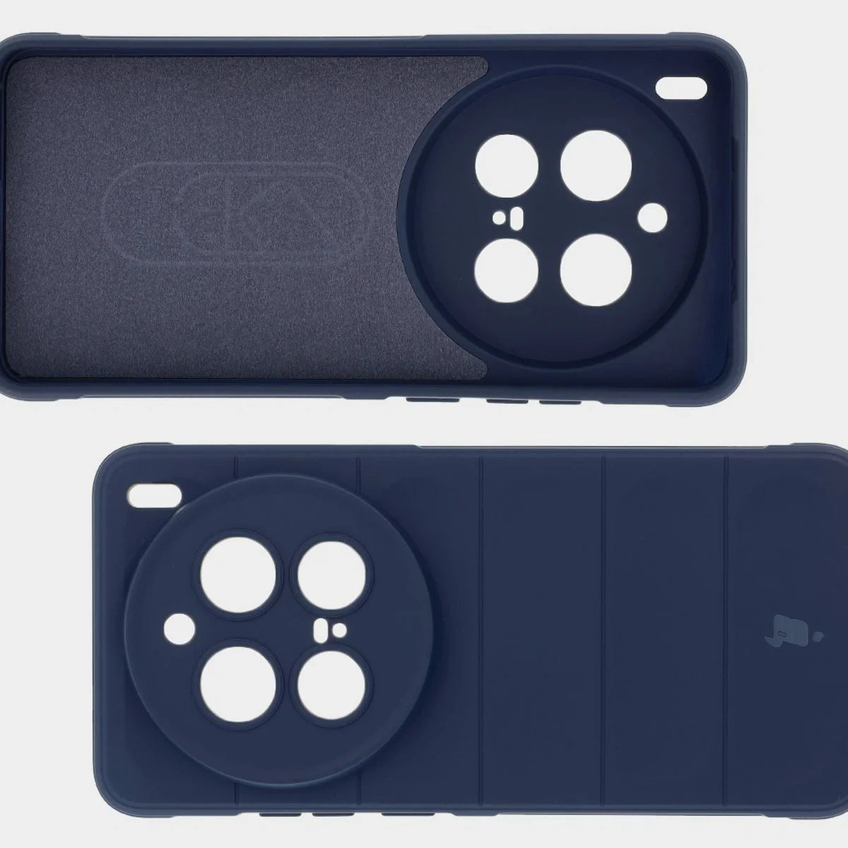 Robuste Handyhülle für Vivo X200 Pro, Bizon Case Tur, Dunkelblau