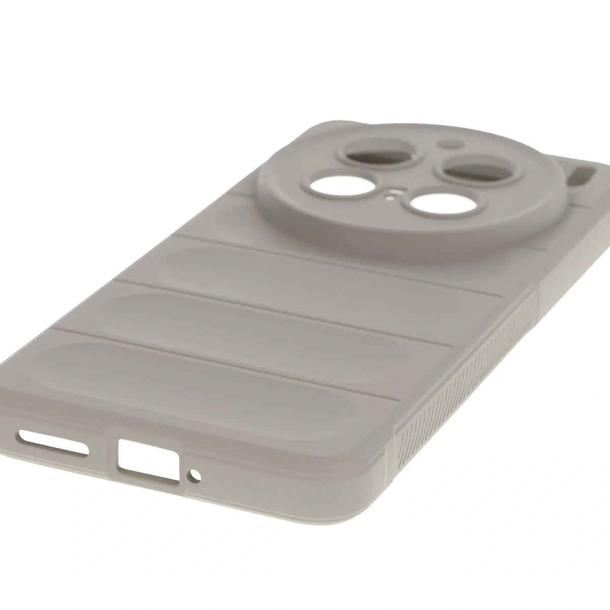 Robuste Handyhülle für Vivo X200 Pro, Bizon Case Tur, Hellgrau