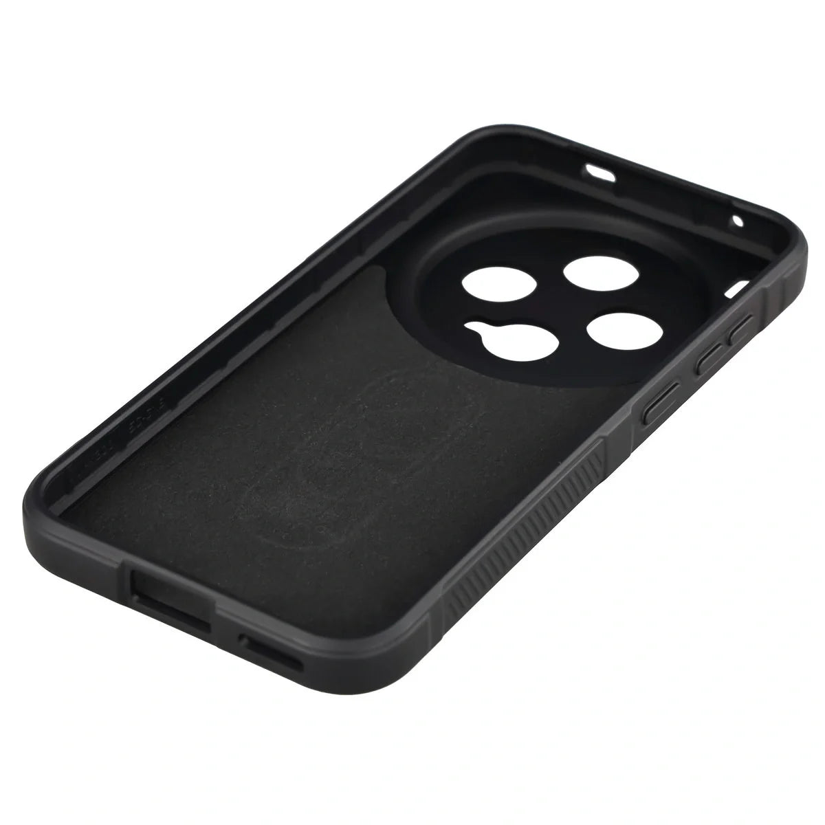 Robuste Handyhülle für Vivo X300, Bizon Case Tur, Schwarz