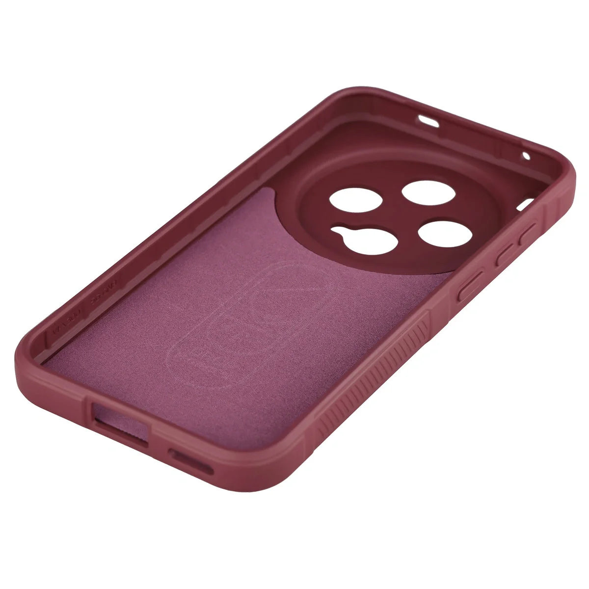 Robuste Handyhülle für Vivo X300, Bizon Case Tur, Burgunderrot