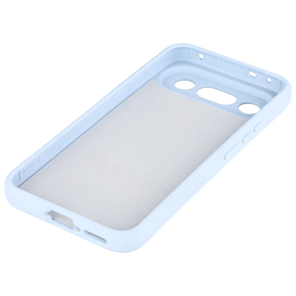 Robuste Handyhülle für Vivo X300 FE, Bizon Case Tur, Hellblau