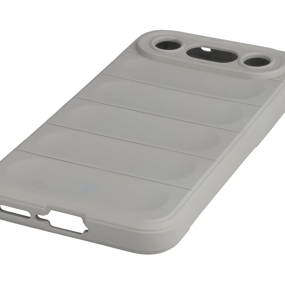 Robuste Handyhülle für Vivo X300 FE, Bizon Case Tur, Hellgrau