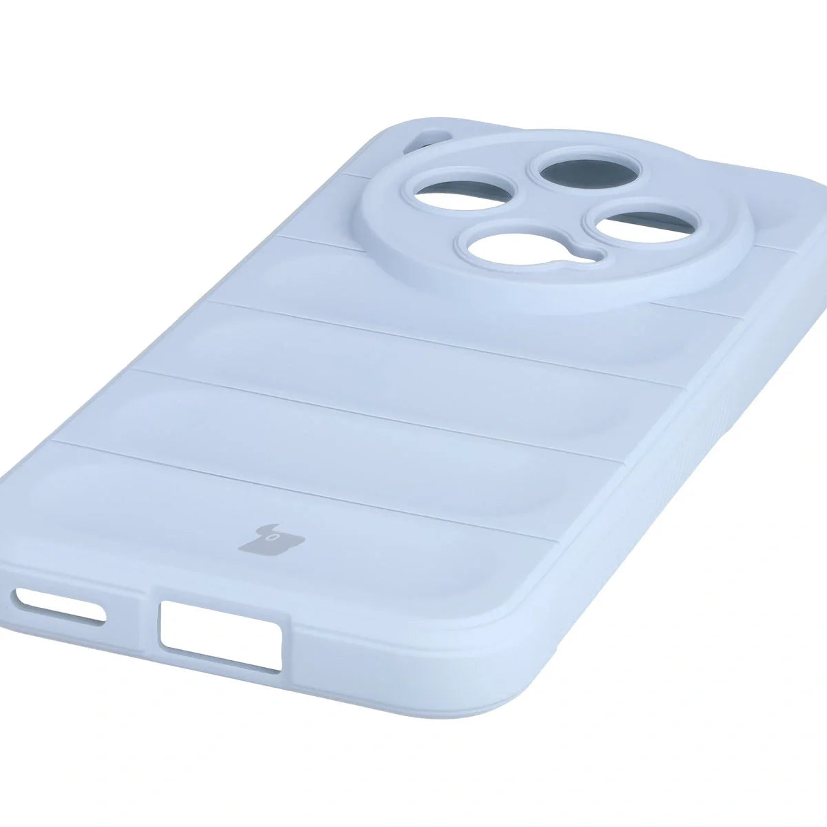 Robuste Handyhülle für Vivo X300, Bizon Case Tur, Hellblau